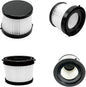 Suitable for DeWalt DCV501HB 20V DCV5011H Air Filter Replacement, Pack of 4
