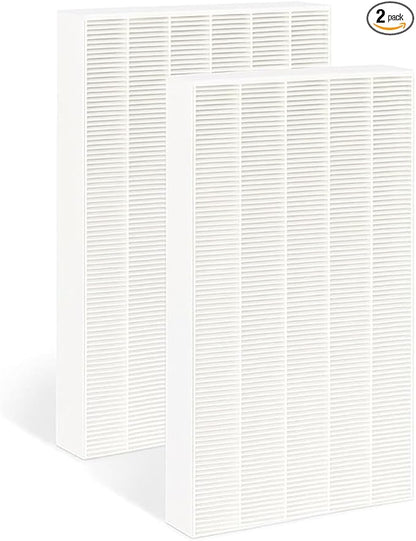 Nispira KC-850U KC850U H13 HEPA Filter Replacement for Sharp Air Purifier KC-850U Part FZ-C100HFU, 2 Packs