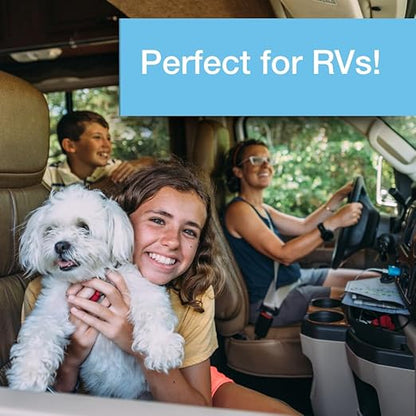 DWSS Under Sink Water Filter for RV, NSF 53 Certified Removes Microplastics, Reduces Cysts, Chlorine, Under Counter Water Filtration System for Kitchen, Bathroom