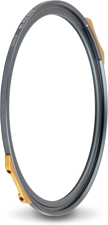 NiSi - JetMag Pro 82MAG Black Mist 1/4 - Magnetic Diffusion Filter for Dreamy, Soft Highlights and Reduced Contrast, Nano Coated Optical Glass, Ultra-Slim Aluminum Frame - Lens Adapter Ring Required