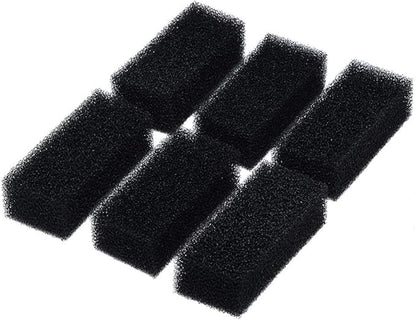 ALEGI Bio Sponge Filter Media, Replacement Foam Insert Fit for AC 70/110,30 PPI (AC 50 (50-Gallon),6Pcs)