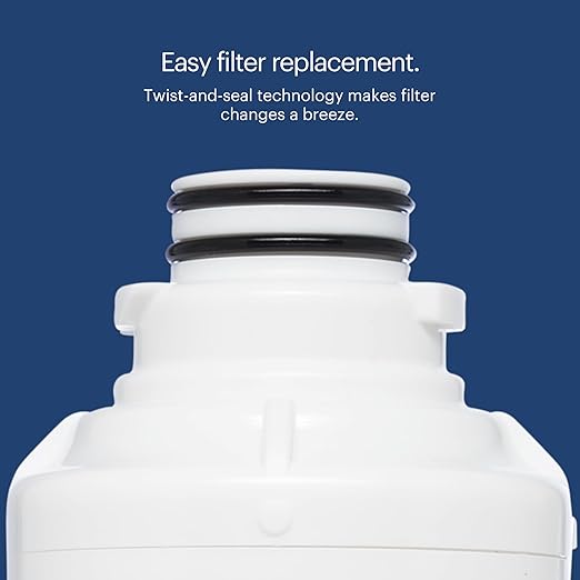 Brondell H2O+ Coral UC300 Three-Stage Undercounter Water Filtration System (UF-35 Replacement Filters)
