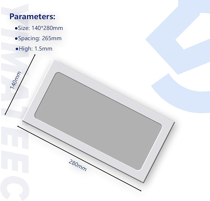 Dust Filter PC 280mmx140mm for Computer Cooler Fan/PSU/Routers Nylon 80 Mesh, Magnetic PC Dust Cover Mesh Dustproof Computer Fan Filter Grills (Nylon, 140 * 280mm, 4pcs, White)