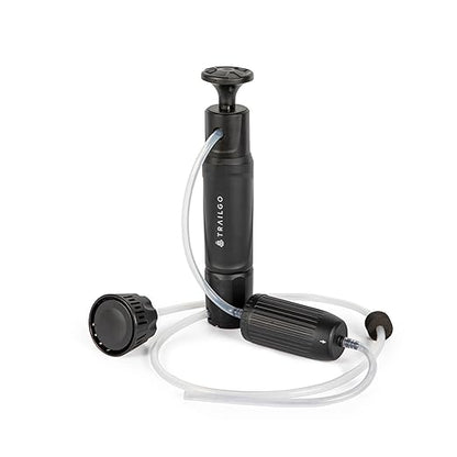 Tactical XR Water Filtration System 0.001 Micron Nano Filtration Military Grade - High-Volume 3-Stage Portable Purification Filter - Camping, Backpacking, Hiking, Emergency Preparedness