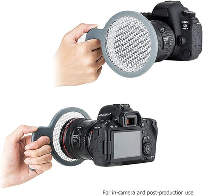 JJC Durable and Lightweight Universal White Balance Filter for Lenses up to 95mm Diameter, Certified 18% Transmission for Metering