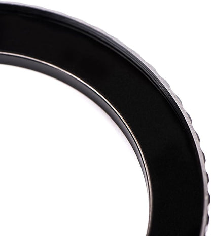 NiSi - Brass Pro 58mm to 82mm Step-Up Ring - Threaded Stepping Adapter Ring, 58mm Male Lens Attachment 82mm Female Filter and Accessory Thread - Matte Black Finish to Prevent Reflections, Brass Alloy