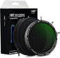 H&Y RevoRing MKⅡ 67mm 72mm 77mm 82mm Variable ND Filter & CPL Polarizer, 3-in-1 VND (ND3-1000) Camera Lens Filter with Adjustable Adapter Ring, 22 Multi-Layer Nanocoating