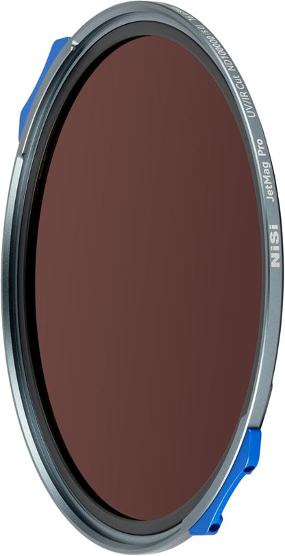 NiSi - JetMag Pro 82MAG UV/IR Cut ND100000, Magnetic 16.6-Stop (5.0) Neutral Density Filter, Ultraviolet and Infrared Filtration for True Color, Nano Coated, Waterproof - Lens Adapter Ring Required