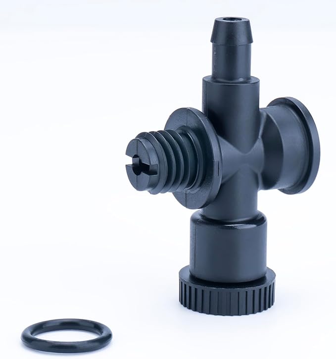 DEX2400S Air Relief Valve and Gauge Adapter Assembly Compatible with Hayward Pro, Super, Micro-Clear DE Series, Pool Sand Filter Pressure Gauge