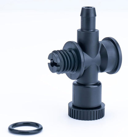 DEX2400S Air Relief Valve and Gauge Adapter Assembly Compatible with Hayward Pro, Super, Micro-Clear DE Series, Pool Sand Filter Pressure Gauge