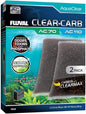 Fluval - Clear for AC70/AC110 Power Filter, 10.8 oz / 310 g, 2-Pack – Improves Fish Health, for Use in Freshwater & Saltwater Aquariums