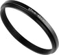 52-49mm Metal Step-Up/Down Ring Adapter Compatible with Mirrorless Cameras DSLR Lens, UV CPL ND Filter Thread Converter, Black