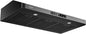 36 inch Black Undercabinet Range Hood, 980CFM Kitchen Range Hood with 3-Speeds Gesture Sensing & Touch, Stainless Steel Kitchen Vent Hood with Permanent Baffle Filters, Top and Rear Vents