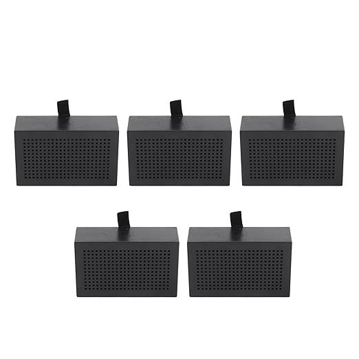 5Pcs 3D Printer Activated Carbon Air Filter Purifiers, P1P P1S X1 P1 Accessories, VOC Filtration for ABS PC PA Materials, Odor Elimination with Long Lifespan for Indo