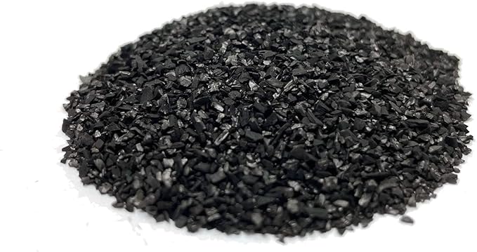 Coconut Shell Granular Activated Carbon (GAC) Charcoal Media - 1/2 Cubic Ft | 12x40 Mesh - Replacement Filtration Media for Pre and Post Carbon Water Filters