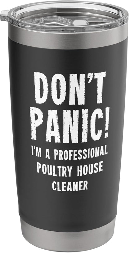 Poultry House Cleaner Stainless Steel Insulated Tumbler