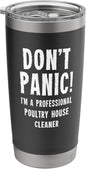Poultry House Cleaner Stainless Steel Insulated Tumbler