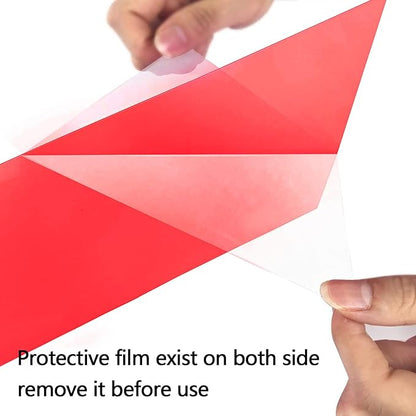 Sakolla 12 x 12 Inches Lighting Gel Filter, 10 Pcs Transparent Color Filters Correction Gels for Lighting, Studio, Video, Recording, Diffuser