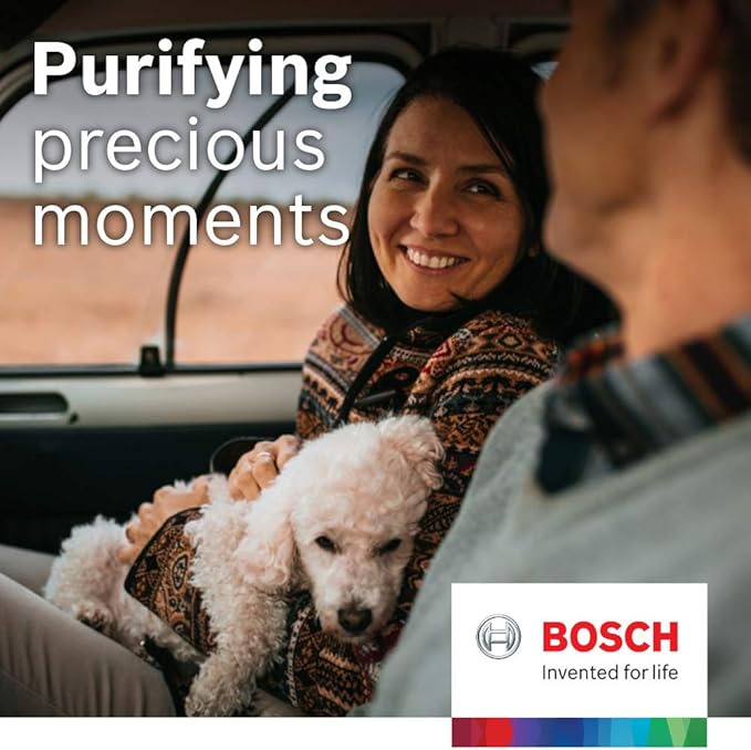 BOSCH 6042C HEPA Cabin Air Filter - Compatible with Select Hyundai Santa Fe; Kia Sorento (Pack of 3)