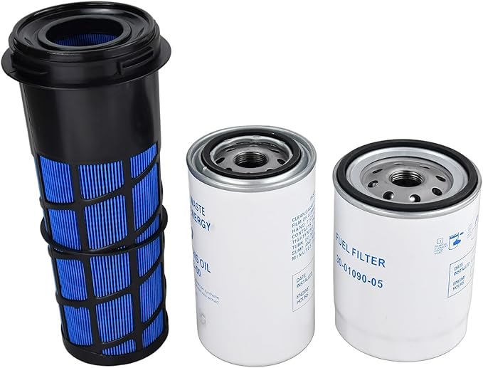 30-00471-20 Filter Maintenance Service Kit 30-00463-00 Compatible with Carrier Reefer Unit 7300 7500 Replace Oil Change Filter Kit Air Filter 30-00471-20, Fuel Filter 30-00463-00 30-01090-05