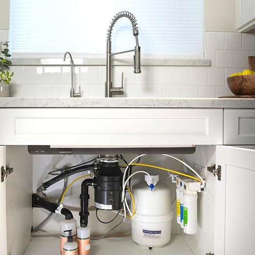 AquaTru Under Sink Alkaline RO Water Purifier | Certified 4-Stage Ultra Reverse Osmosis Removes 84 Contaminants Including Forever Chemicals, Lead & Fluoride | Adds Minerals | High-Capacity with Faucet
