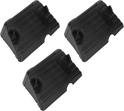 Pilipane 3PCS Engine Range Extender Air Filter Assembly Plastic Durable Easy to Install Replacement Accessory for Gasoline Generator Agricultural Farm Construction Site Garden