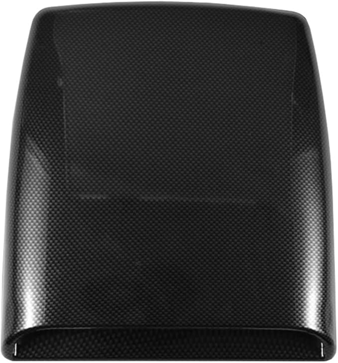 Universal Auto Engine Cover Hood Scoop Vent Car Bonnet Air Intake Inlet 4x4 Offroads Accessories Tuning Compatible For Honda Jazz Decorative(Carbon look)