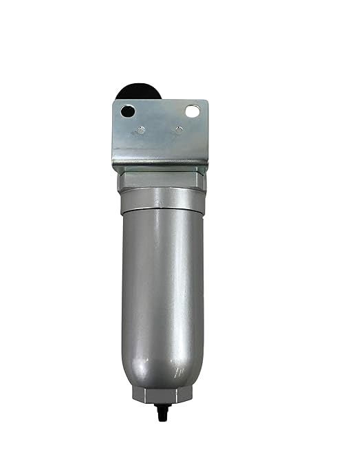 3/4" NPT Industrial Coalescing 0.01u Micron Filter Removes 99.98% of Oil, Moisture Vapor, Aerosols from Compressed Air Lines, 11oz Bowl, Auto Drain