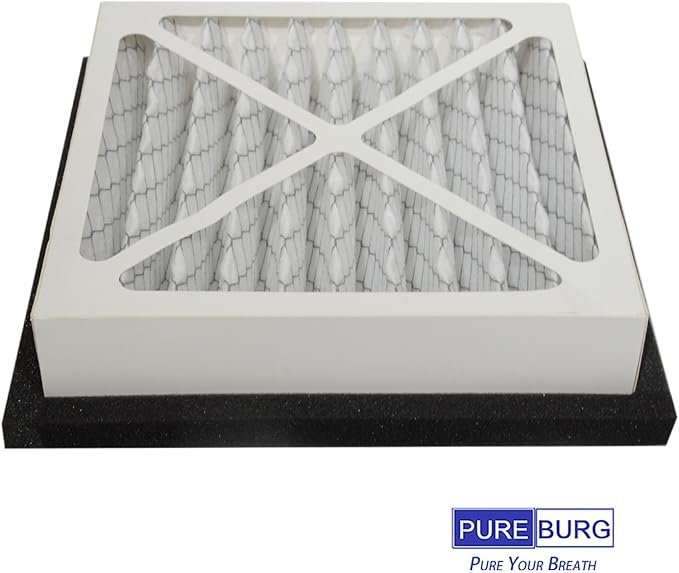 PUREBURG Replacement Filter Compatible with Zephyr VGF Series 14x14x3 Whole Home Return Air Grille Filter,2-Pack Merv13 Air Clean Dust