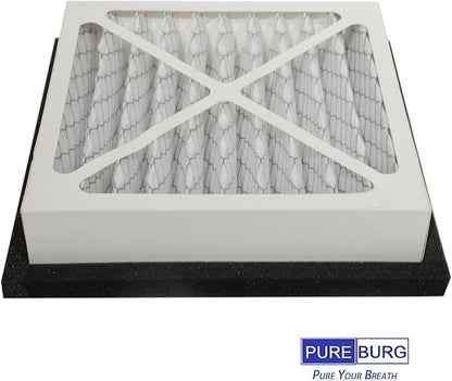 PUREBURG 20x20x3 Replacement Filter Compatible with Zephyr VGF Series 20x20x3 Whole Home Return Air Grille Filter,2-Pack Merv13