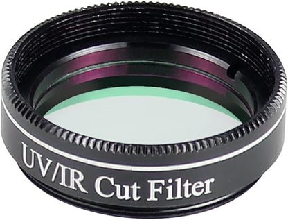 Telescope Filter- 1.25 Inch UV IR Cut Block Filter- Infra Red Filter - CCD Camera Interference Uv Filter
