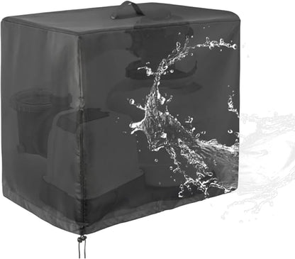 Pool Filter Cover - Easy Install Waterproof Enclosure, Durable Sand Filter Shield, Outdoor Strainer Protector, Weather Resistant Guard | Reliable System Protection for Debris Removal Pet Safety Child