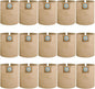 15 Pack DXVA19-4102 Vacuum Bags Compatible With DEWALT 12-16 Gallon Wet/Dry Vacuum, Disposable Dust Collection Filter Bag DXV12P DXV14P DXV16P DXV16PA DXV16S