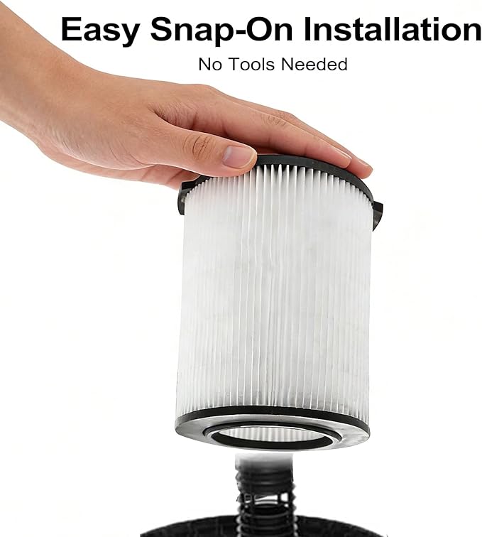 VF4000 Filter Replacement for Shop Vac Filters 5-20 Gallon Ridgid Vacuum Filter 6-9 Gallon Husky Vacuum, with 2 Filter 3 Pack VF3502 Bags