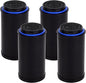 FC-50 Replacement Filters Compatible with Vitamix Foodcycler FC-50, FC-30 Models, Activated Carbon Odor Absorbing Filter, Compost Bin Odor Eliminator for Kitchen (4 Packs)