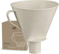 alfi Aroma Plus, Oatmeal Beige, Plastic Coffee Filter for Paper Size 4, Brew Coffee Filtered Directly in the Jug, Spout, with Handle, Dishwasher Safe, BPA Free