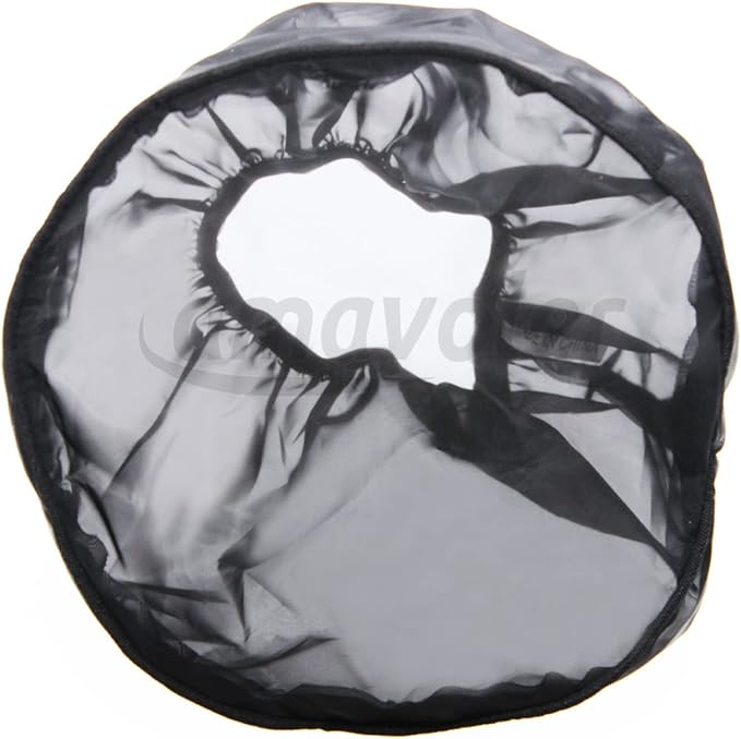 2 Pcs Motorcycle Waterproof Air Filter Rain Sock Dustproof Protective Cover Air Filter Cleaner Kits Fit for Harley Dyna Sportster Touring Softail.