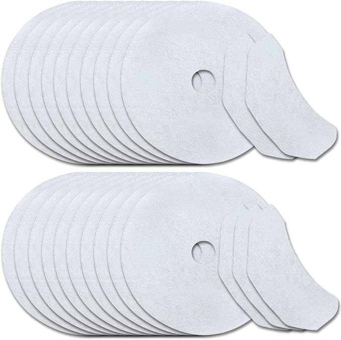 Imncya 20 Pcs Compatible Cloth Dryer Filter Set, Cloth Dryer Replacement Include 16 Dryer Exhaust Filters, 4 Dryer Air Intake Filters for Panda, Magic Chef, Sonya and Avant Dryers