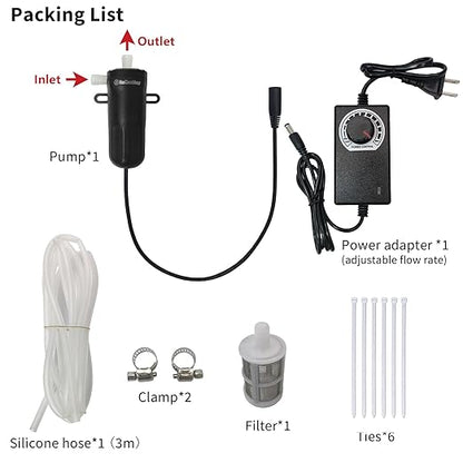 Multi-Functional Adjustable Speed Suction Pump 3D Printer Resin Filter, Paint Strainer, for Filtering and Recycling UV SLA/DLP/LCD Photosensitive Resin 3D Printer Material