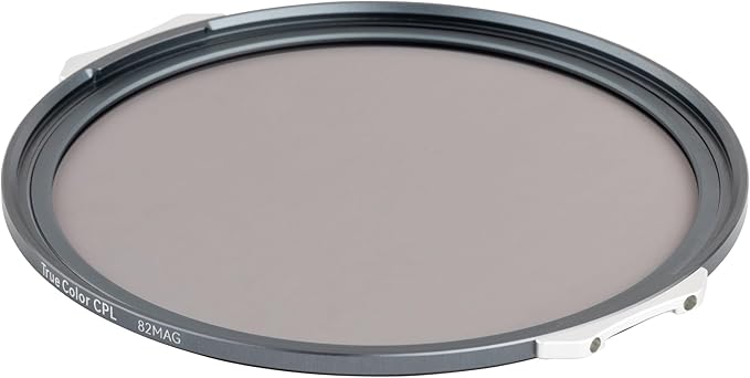 NiSi - JetMag Pro 82MAG True Color CPL Filter, Magnetic Circular Polarizing Lens Filter - Nano Coated Optical Glass, Ultra-Slim Aluminum Frame, Anti-Glare, Color-Accurate - Lens Adapter Ring Required