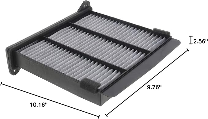 BOSCH C3948WS Activated Charcoal Workshop Cabin Air Filter - Compatible with Select Mitsubishi Lancer, Outlander