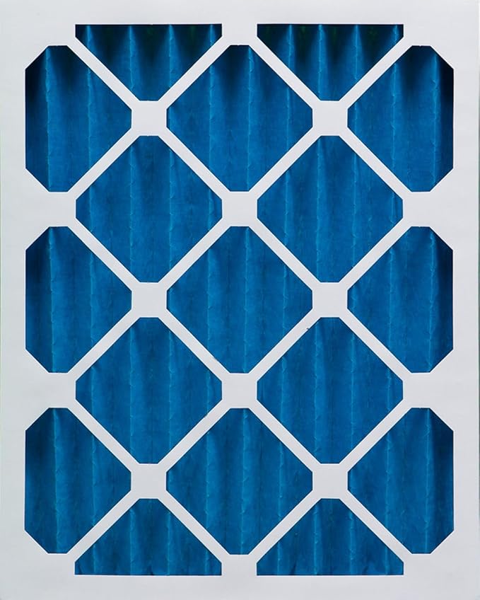 Nordic Pure 20x25x2 (Actual Size: 19 1/2 x 24 1/2 x 1 3/4) Pleated MERV 7 Air Filters 3 Pack