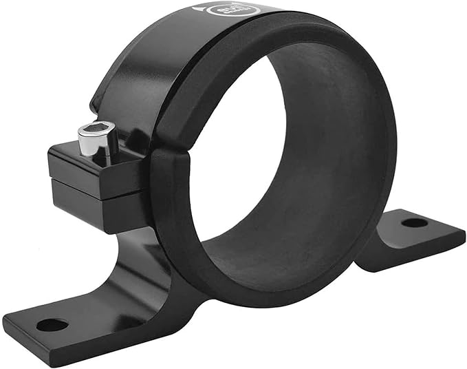 EVIL ENERGY 60mm Fuel Filter Mounting Bracket, Fuel Pump Clamp Holder Black