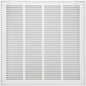 20"W x 20"H [Duct Opening Size] Steel Return Air Filter Grille - Removable Face/Door for 1 inch Filters -HVAC Vent Cover Grill - White [Outer Dimensions: 22 5/8"W X 22 5/8"H]