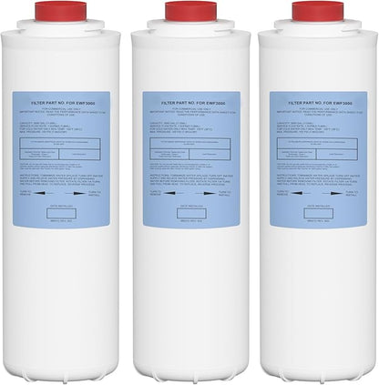 51300C Water Replacement Filter Compatible with Elkay 51300C EWF3000, and Ezh20 Bottle Filling Station, 3000 Gallon Water Filter Replacement for ERF750, 51299C, 55898C (No Chip)