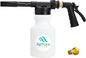 Coil Cannon Cleaner Mixing Sprayer, 2L Bottle, Automatic Dilution, Foaming Wand, HVAC Coil Cleaner, Car Detailing, Outdoor Equipment Cleaning