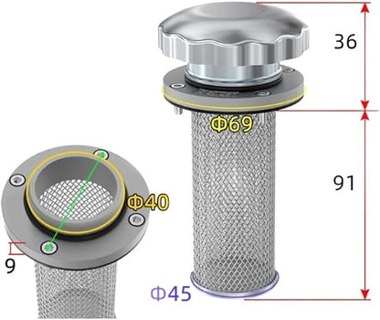 1pc Air filter EF1-25 /EF2-32 /EF3-40 /EF4-50 /EF5-65 /EF6-80(EF5-65)