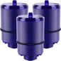 Faucet Water Filter Replacement for Pur® Plus RF9999® RF3375, FM-2500V, FM-3700 PFM350V PUR-0A1 PFM400H PFM450S PFM150W FM2500V FM-3700 for All PUR Faucet Filtration Systems, 3Combo