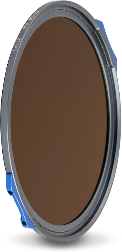 NiSi - JetMag Pro 82MAG FS ND4, Magnetic 2-Stop (0.6) Full Spectrum Neutral Density Filter, Nano Waterproof Coating, Optical Glass, Ultra-Slim, Aluminum Frame, True Color - Lens Adapter Ring Required