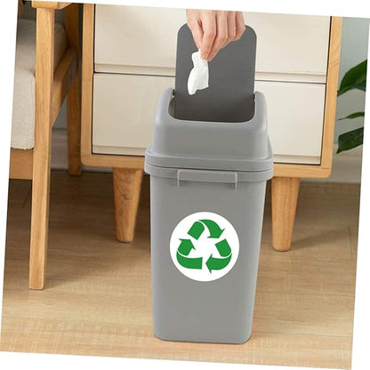 Waste Sorting Labels for Garbage Bin PVC Sticker Decals for Kitchen Recycling Trash Can